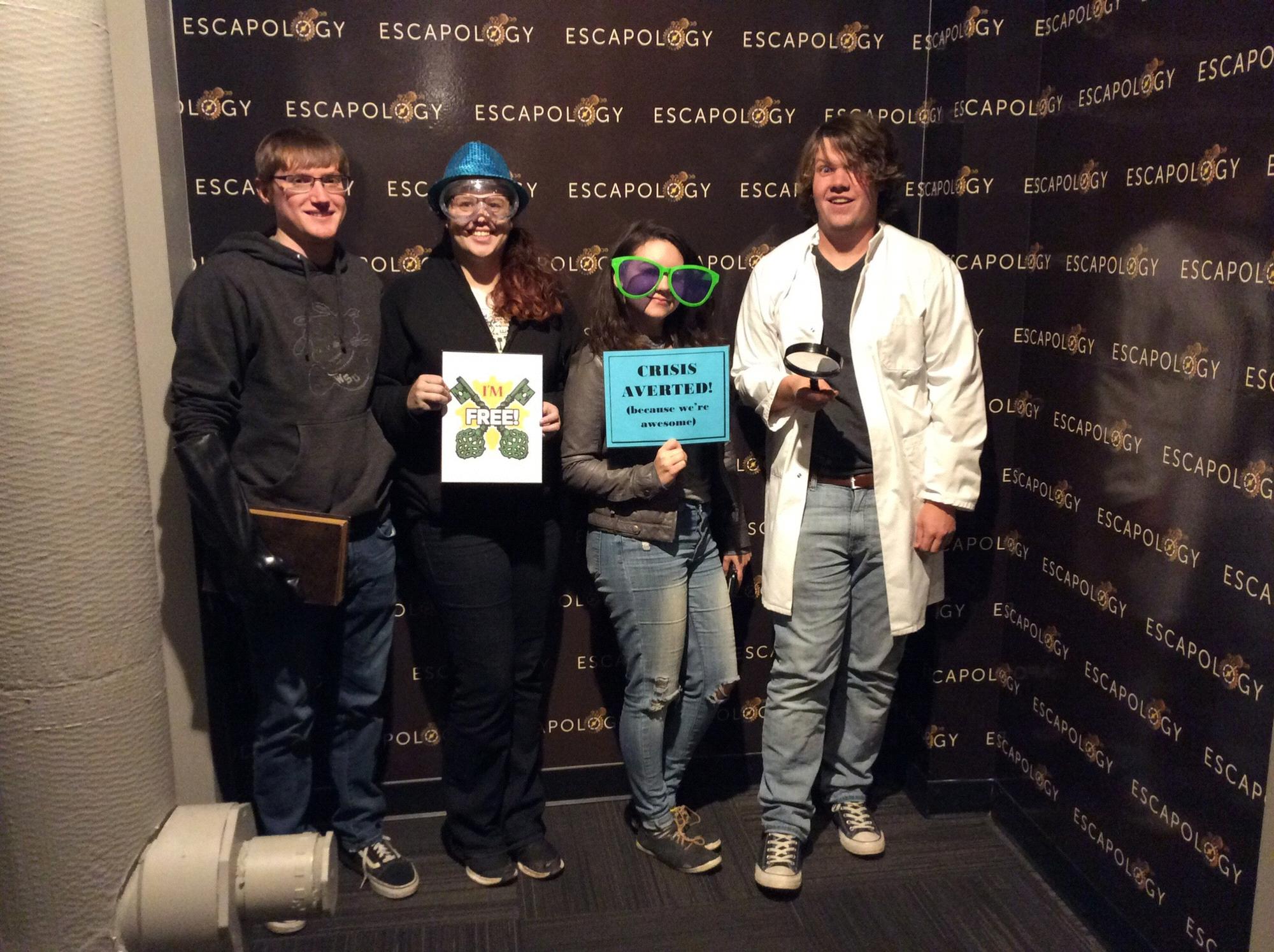 Escape Room with Chase and Katie 2019