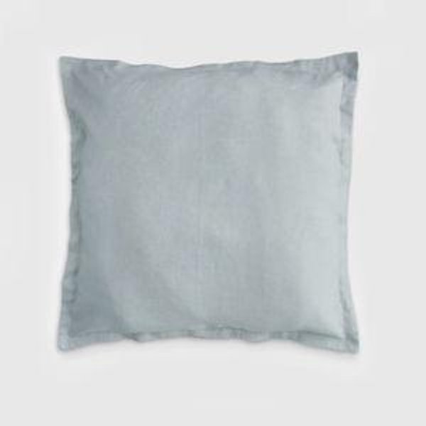 European Linen Euro Sham in Mist