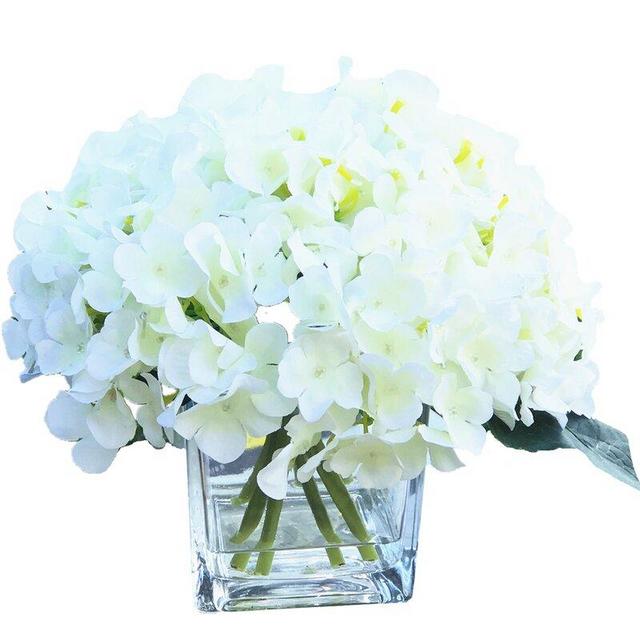 Hydrangea Floral Arrangement in Vase