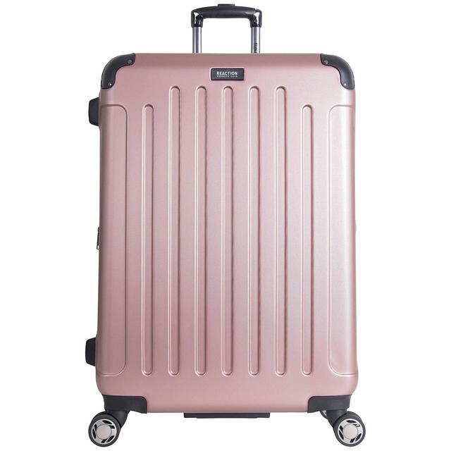 Heritage-Kenneth Cole Luggage - Kenneth Cole Reaction Renegade 28" Hardside Expandable 8-Wheel Spinner Checked Luggage, Rose Gold