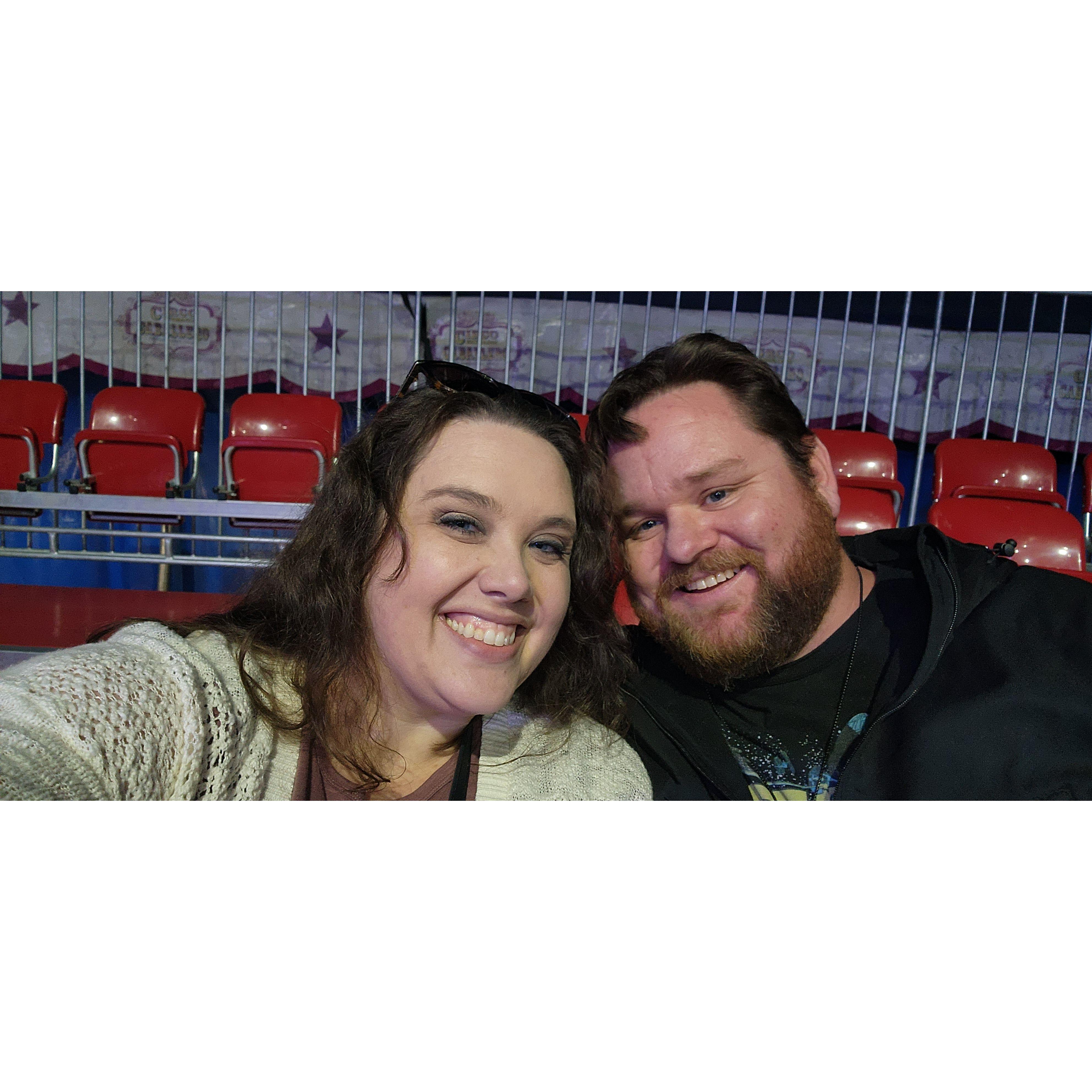 We went to see the world's worst circus, but loved the company!