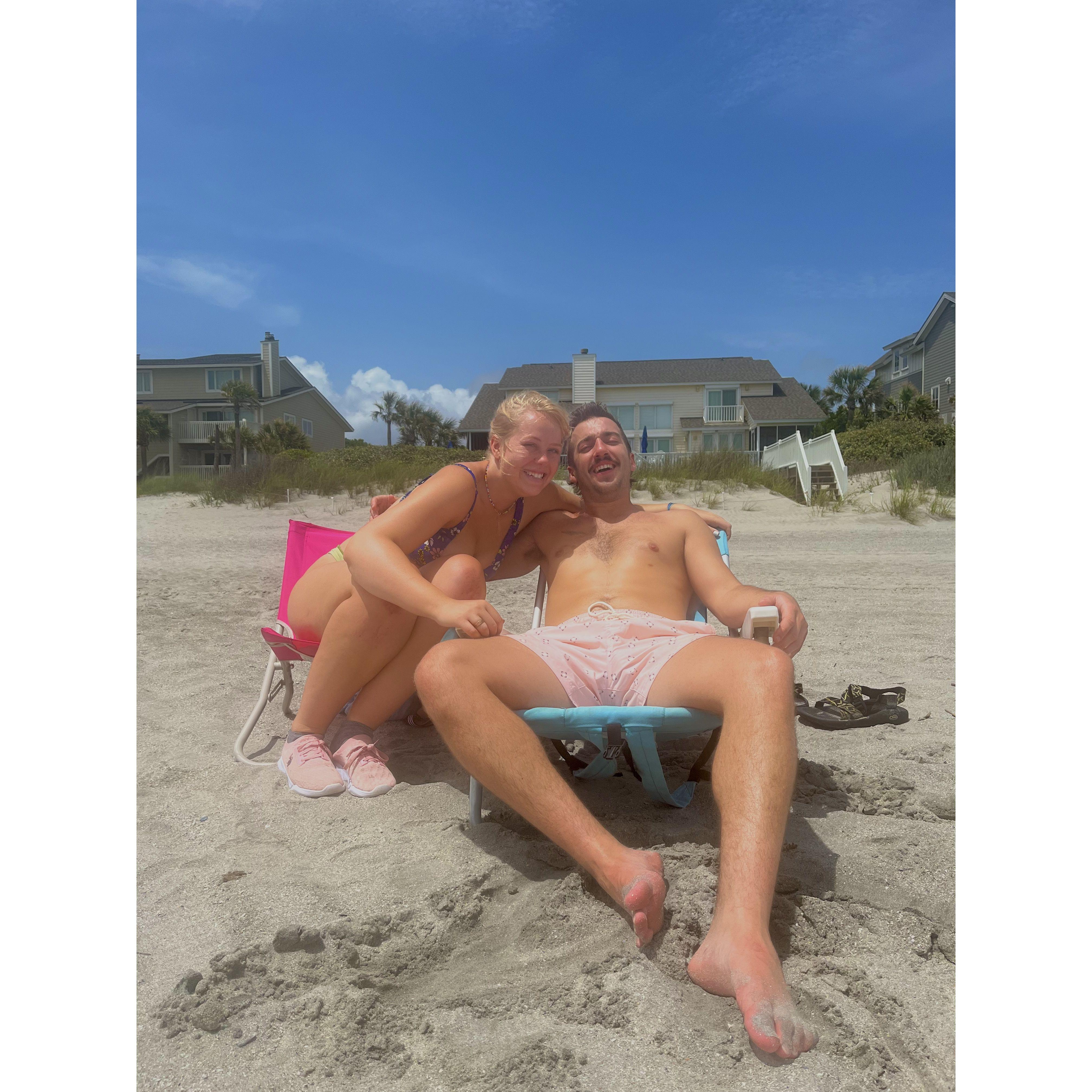 My first time seeing South Carolina with him