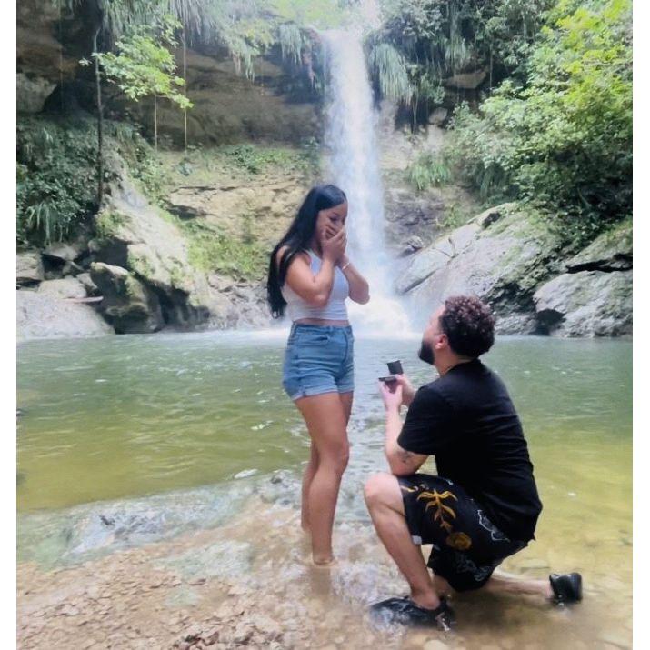 "She said yes"
