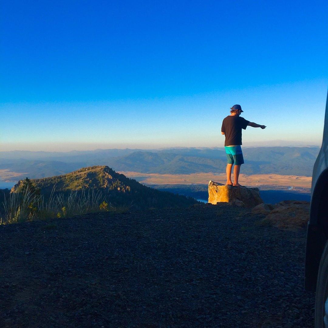 Mini-adventure from our home in Cascade, ID 2018