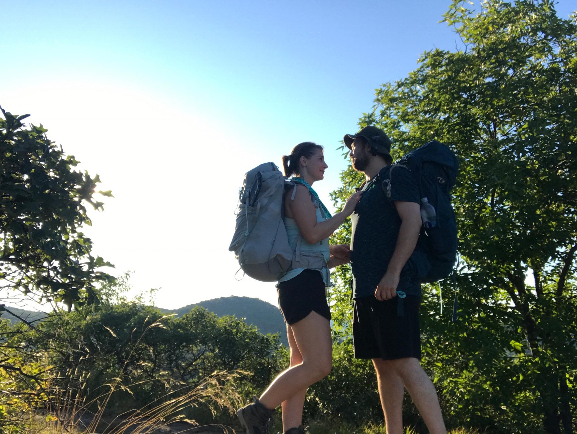 Backpacking in Bear Mountain State Park, New York, July 2018