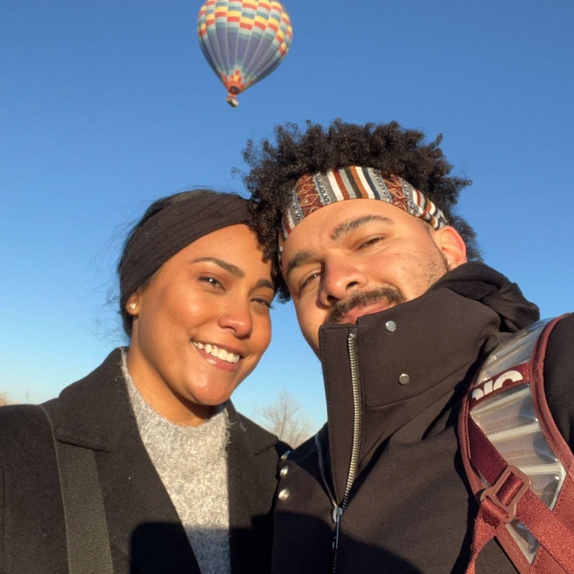 2022: Capadoccia, Turkey, Hot air balloon ride