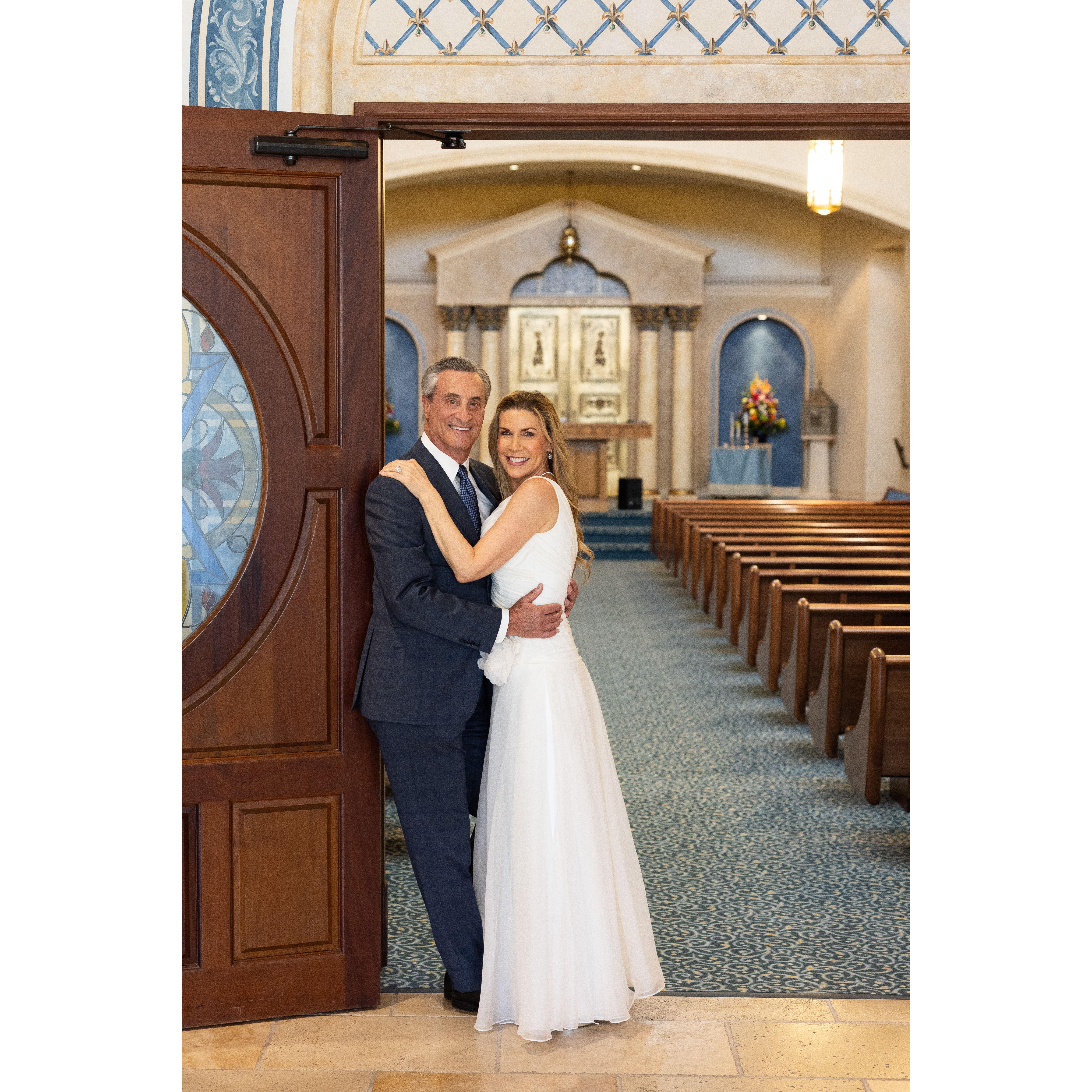 Vow ceremony on April 26, 2025 at Temple Judea