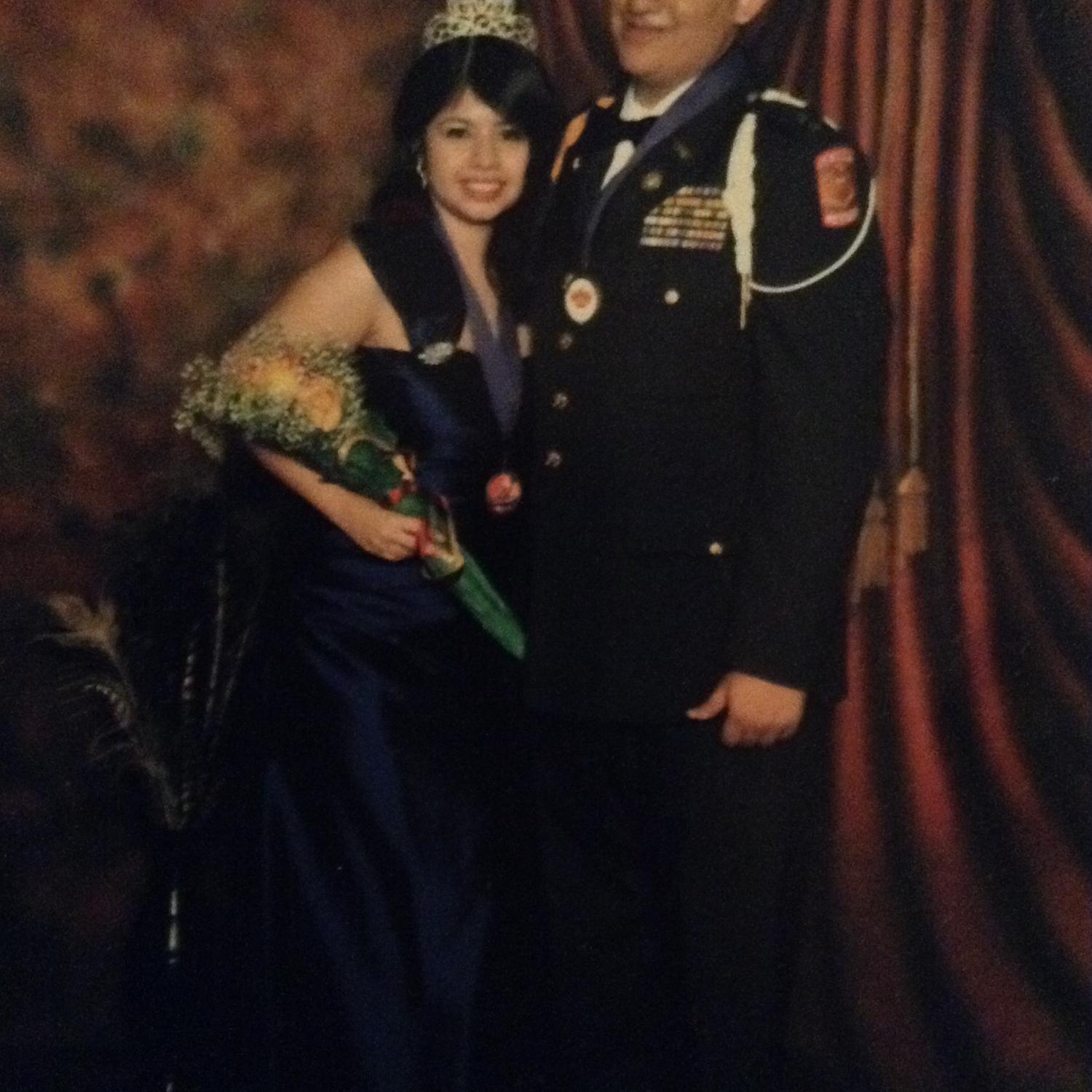 Military Ball, crowned Prince and Princess :)