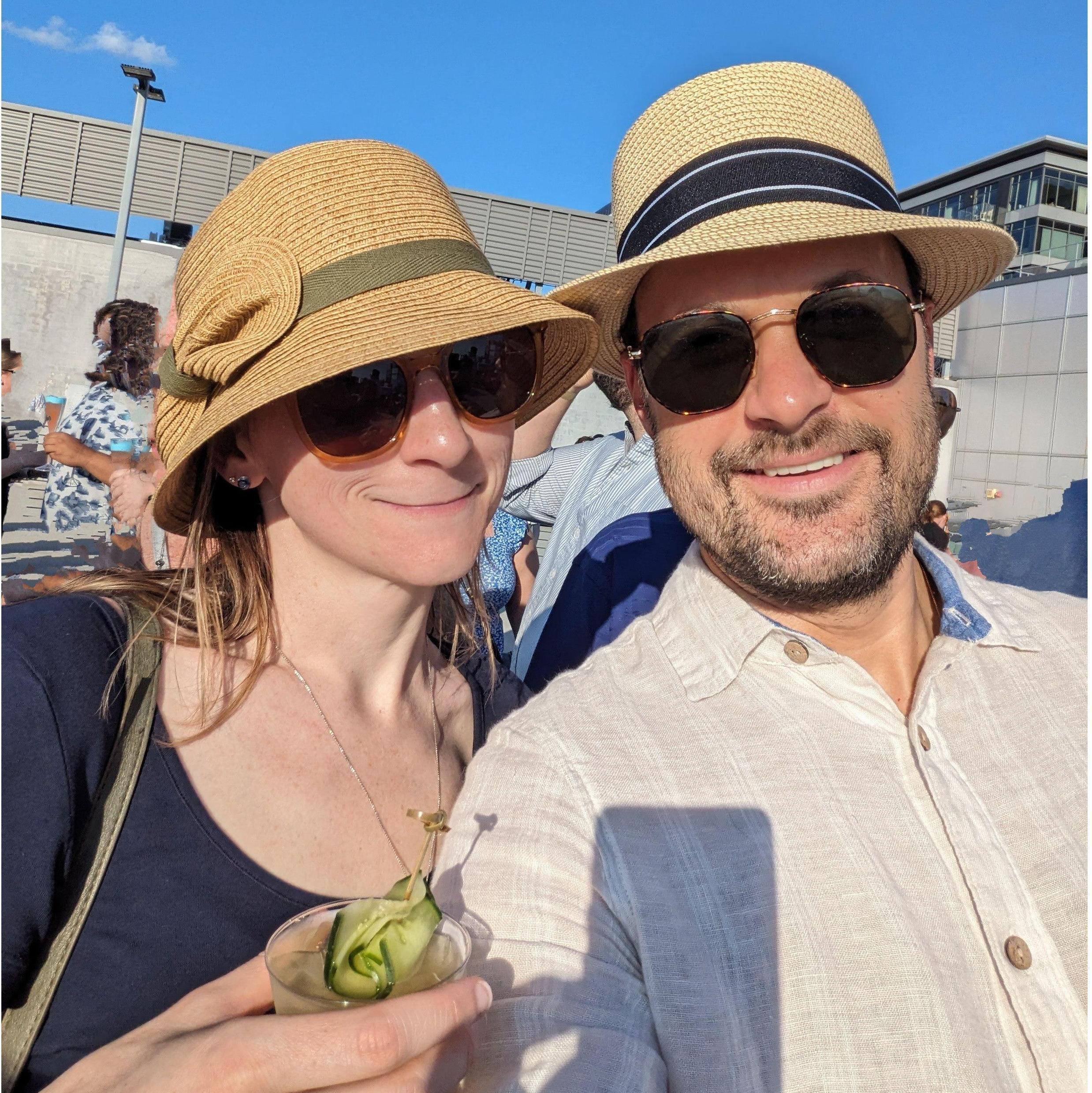 Our fanciest hats.