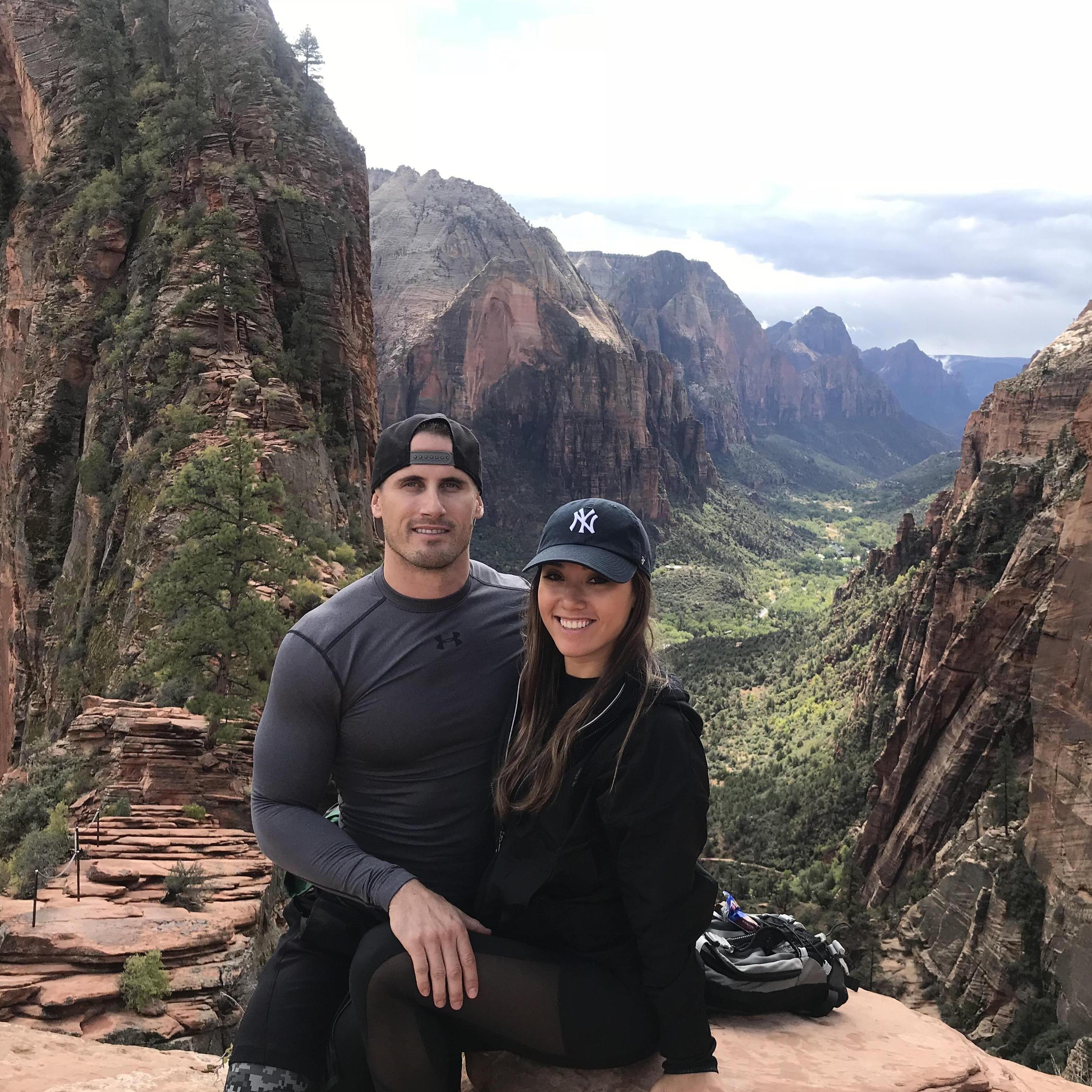 Our first road trip. Zion to Bryce