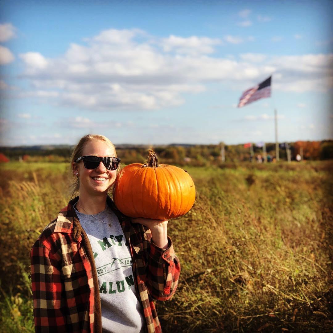 yearly pumpkin picking!