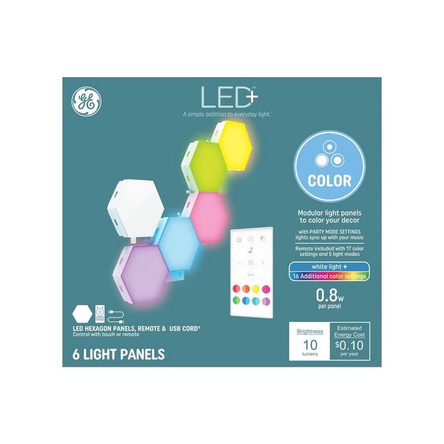 General Electric LED + Color Tile Light Bulb