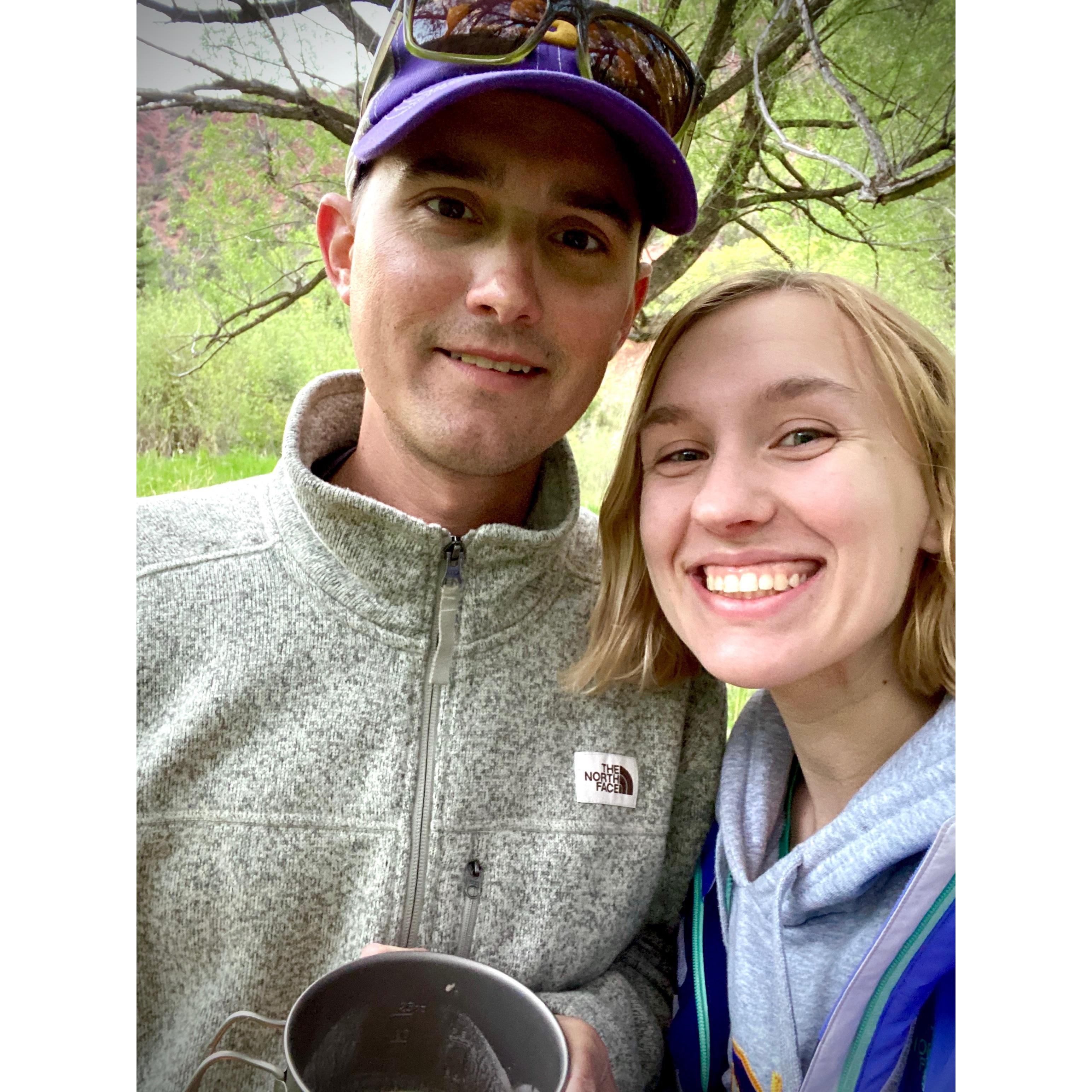 Our first camping trip together!