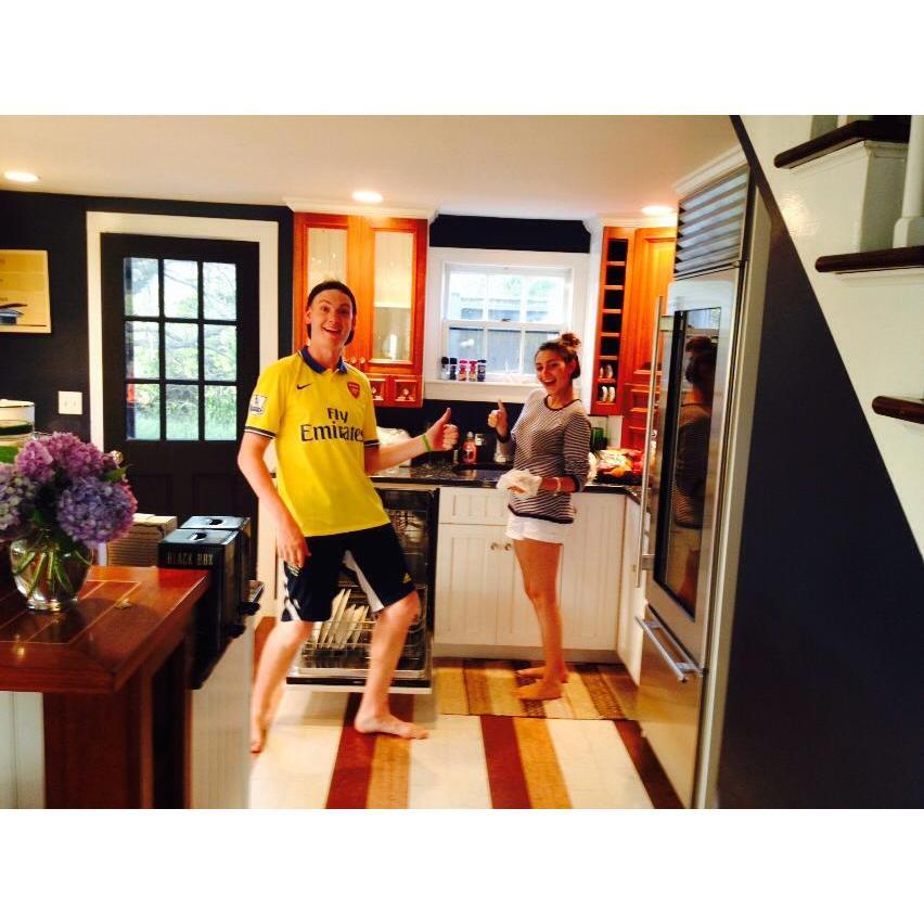 During our vacation to Nantucket together - Summer 2014