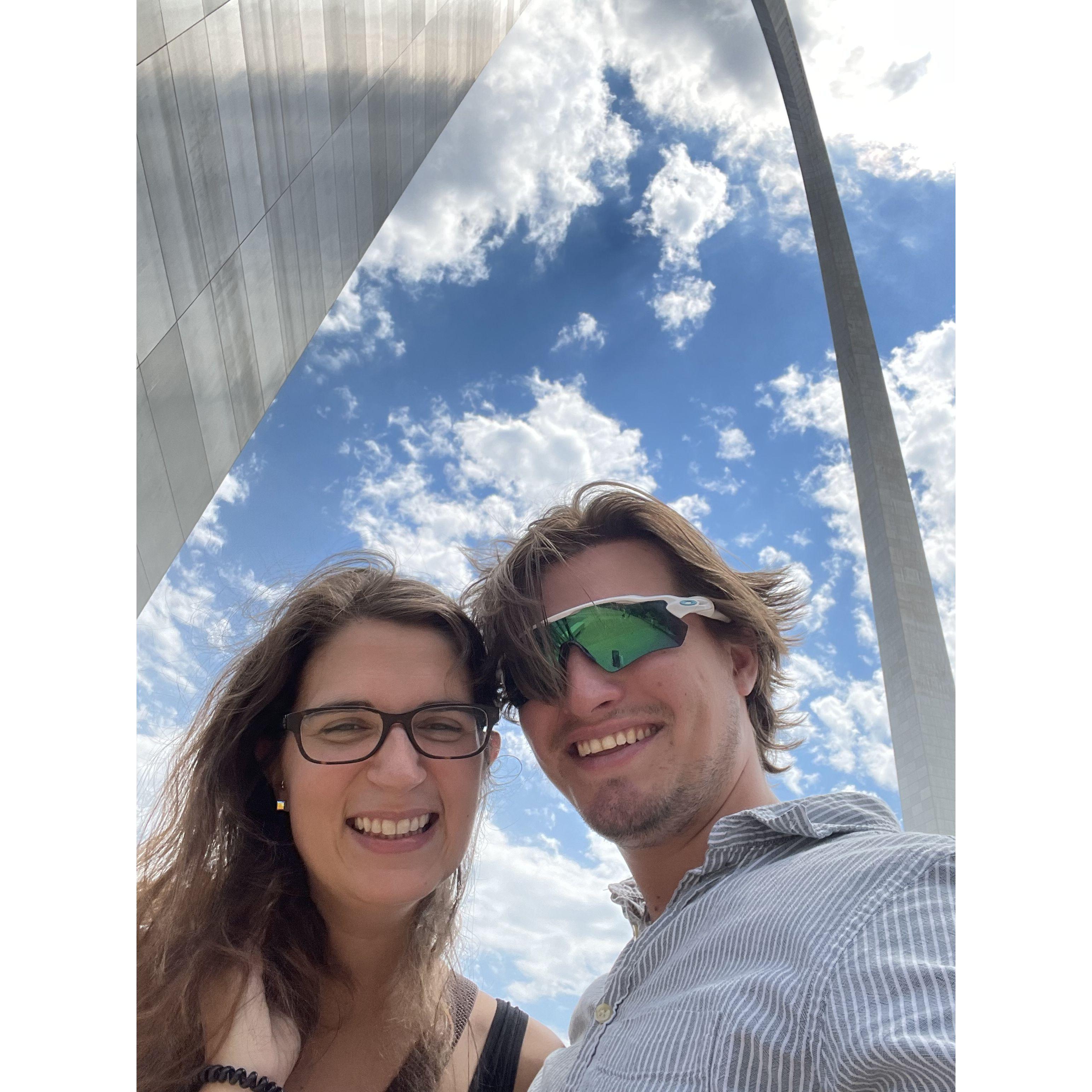 St. Louis trips got us through the first few months together!