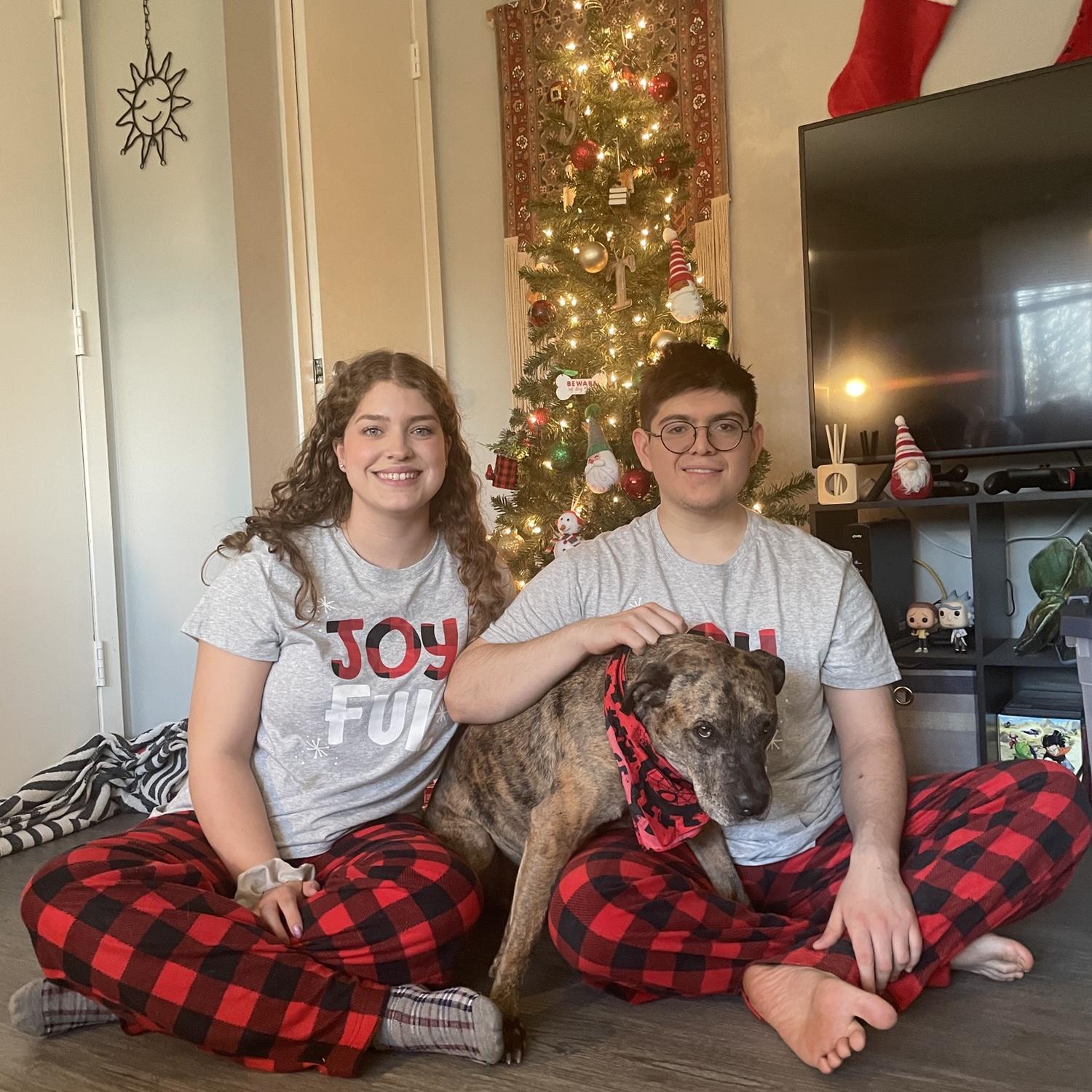 Our first Christmas in our apartment! 2021