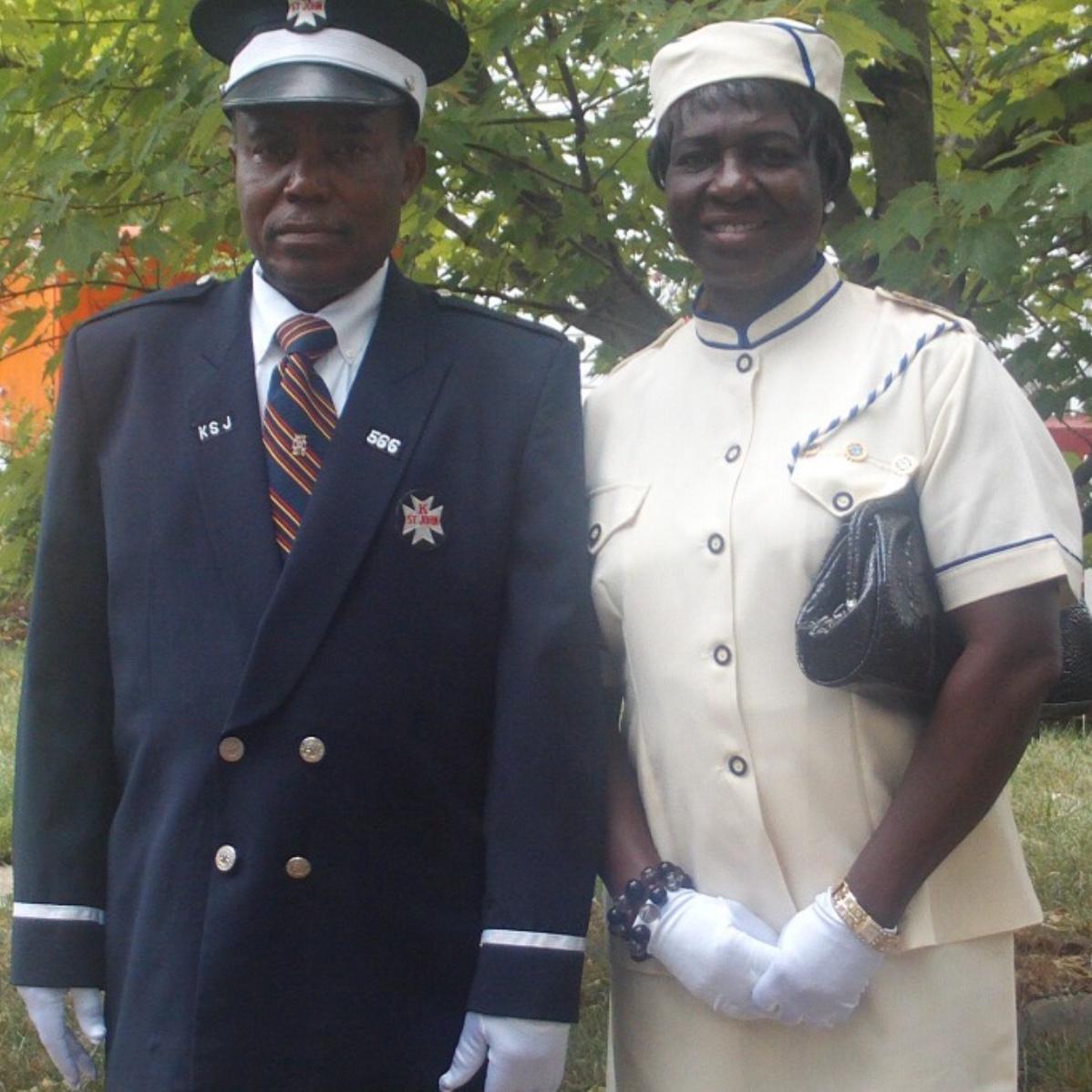 Golden Couple at the Knight of St. John International Convention in the USA