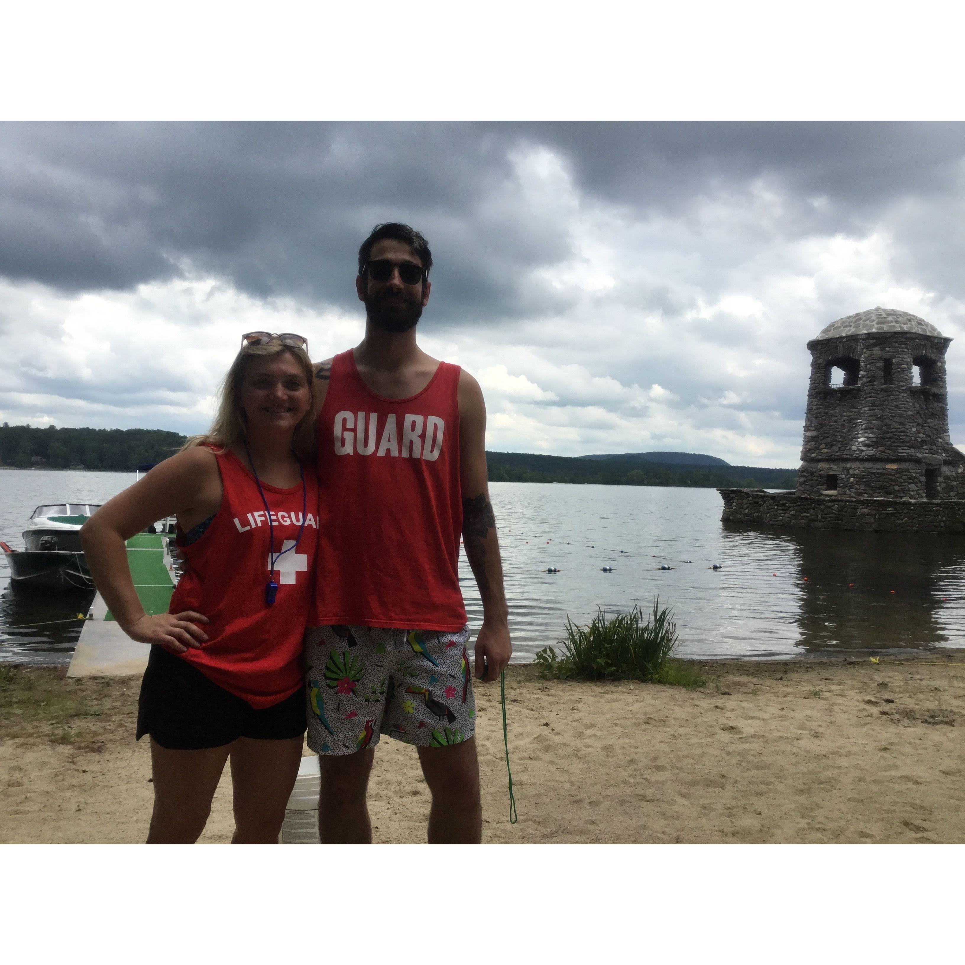 Life Guarding at Camp!