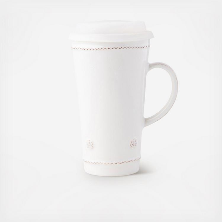 Berry & Thread Mug - Whitewash