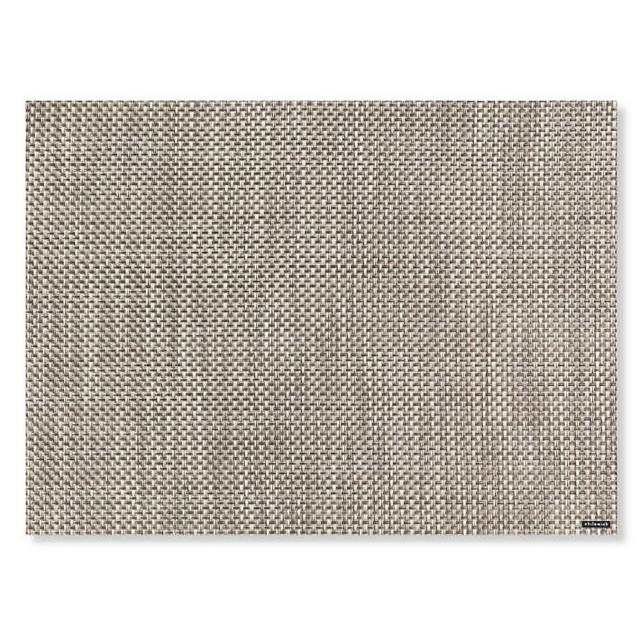 Chilewich Basketweave Placemats, Set of 4, Oyster