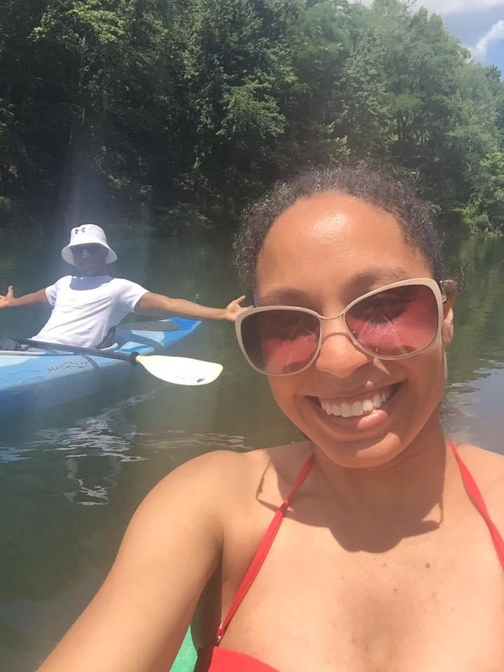 During one of Ayaan’s visits to Augusta, GA McKinley surprised a day of kayaking.