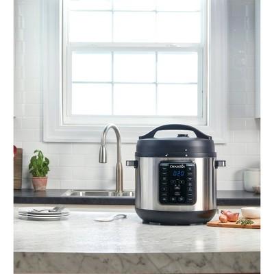Crock-Pot 8 Quart Express Crock Multi-Cooker - Stainless Steel