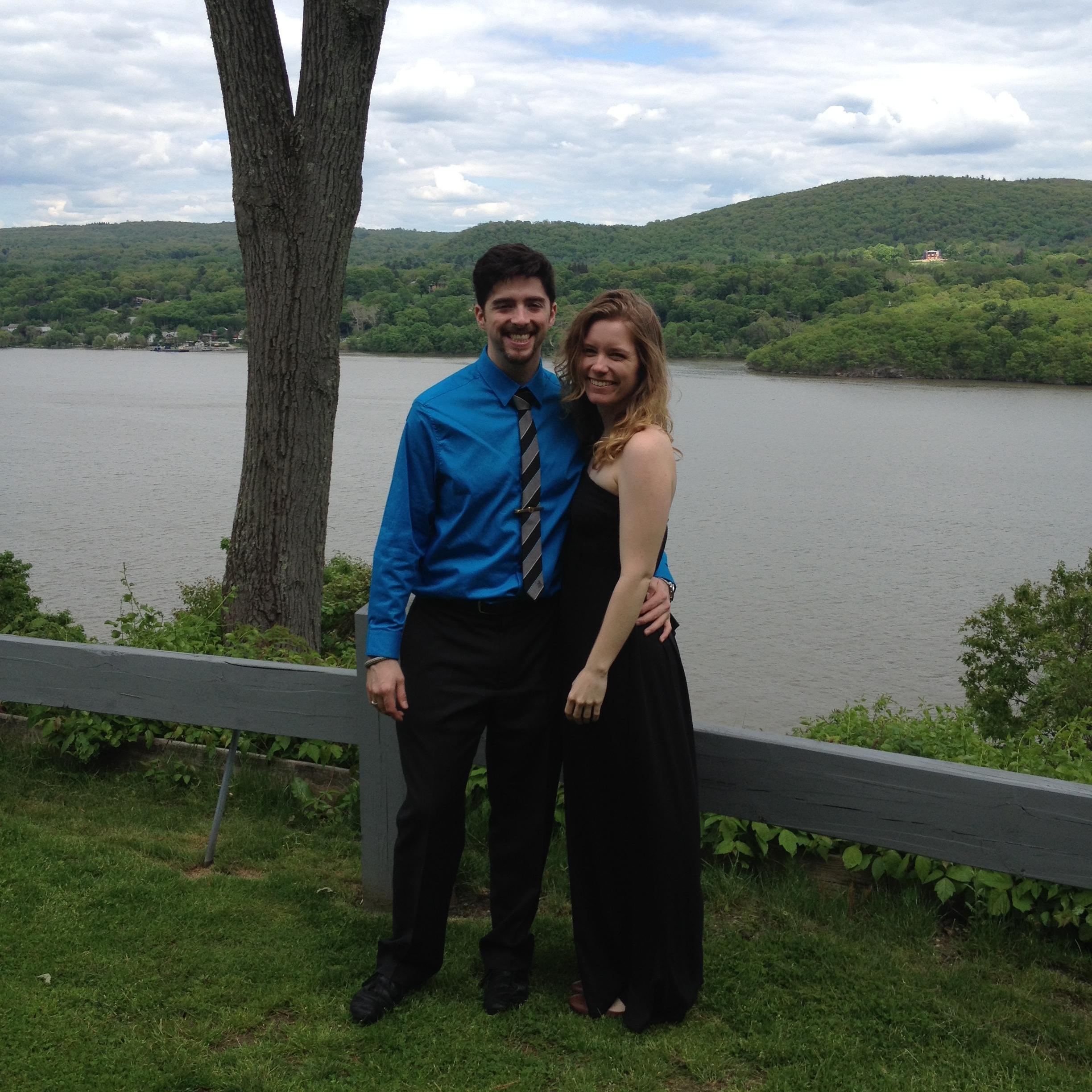 First visit together at The Thayer for Brandon's graduation brunch.