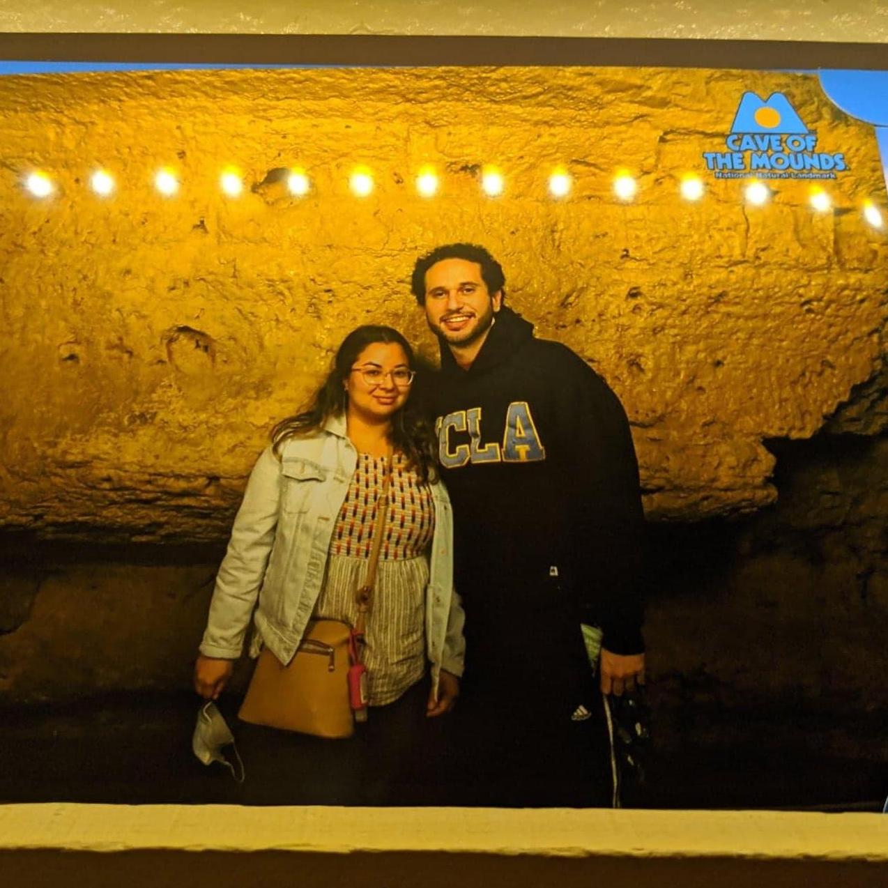 Cave of the Mounds in Wisconsin- this was an underground cave
