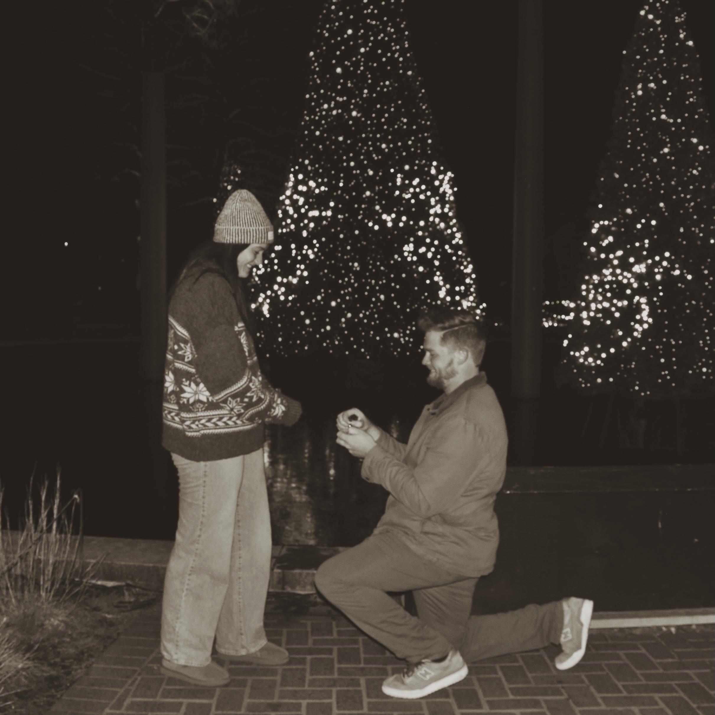 We’re engaged!