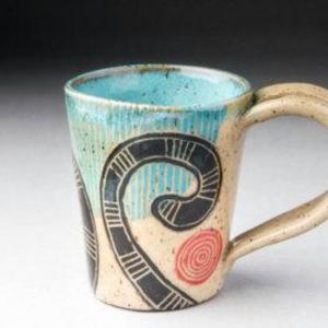 Stefani Threet Ceramics - salt and pepper shaker set