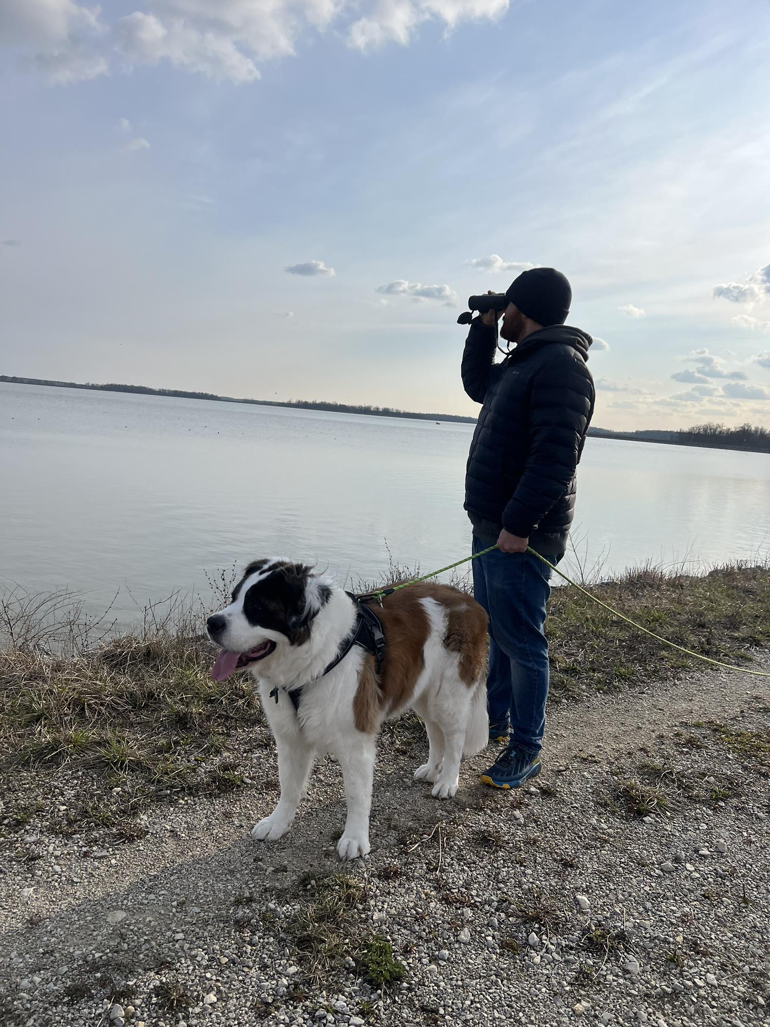 Reservoir walks and bird watching quickly became a fave activity