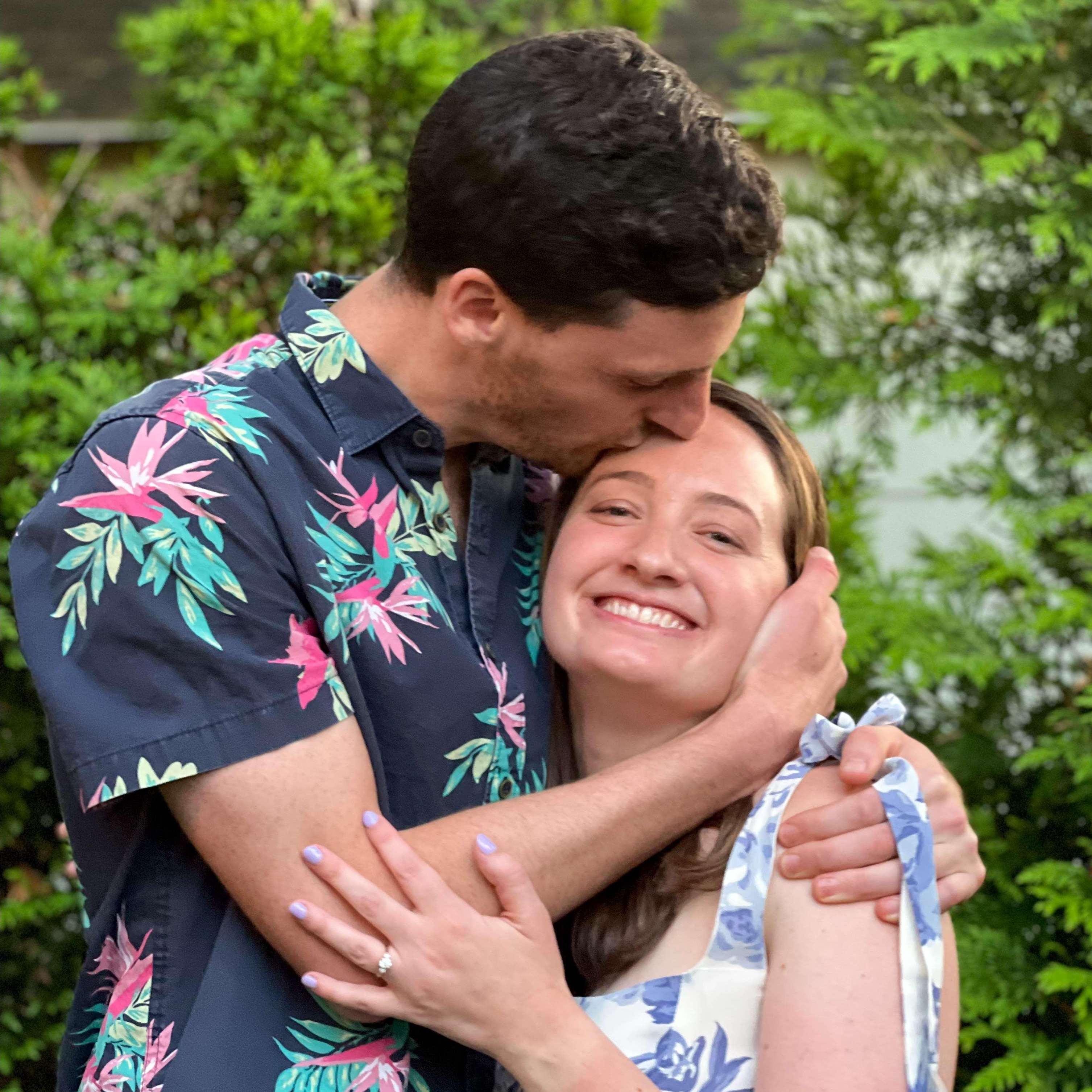 Engagement party, June 2022