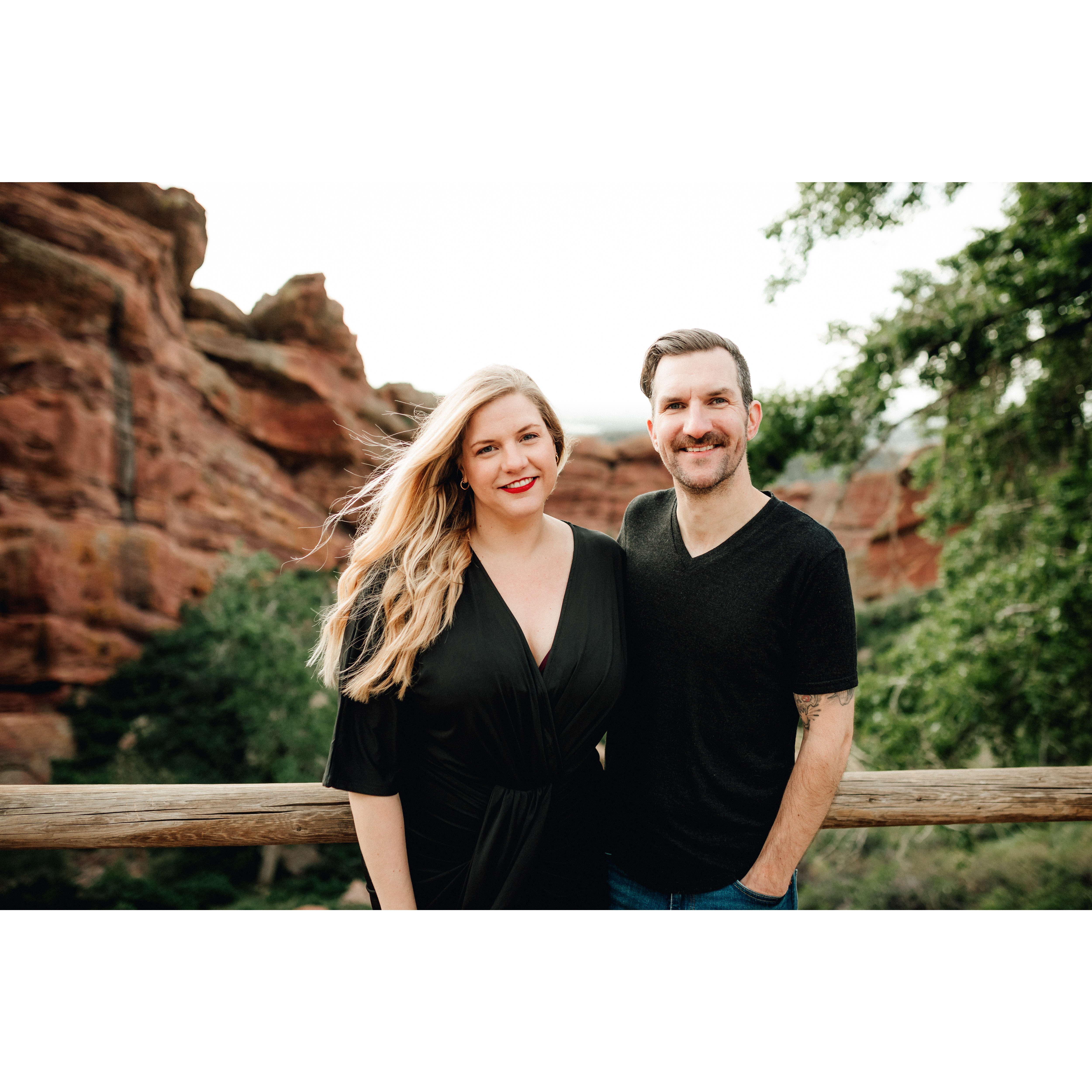 The two Midwesterners quickly bonded over their shared love of music & being outside.
