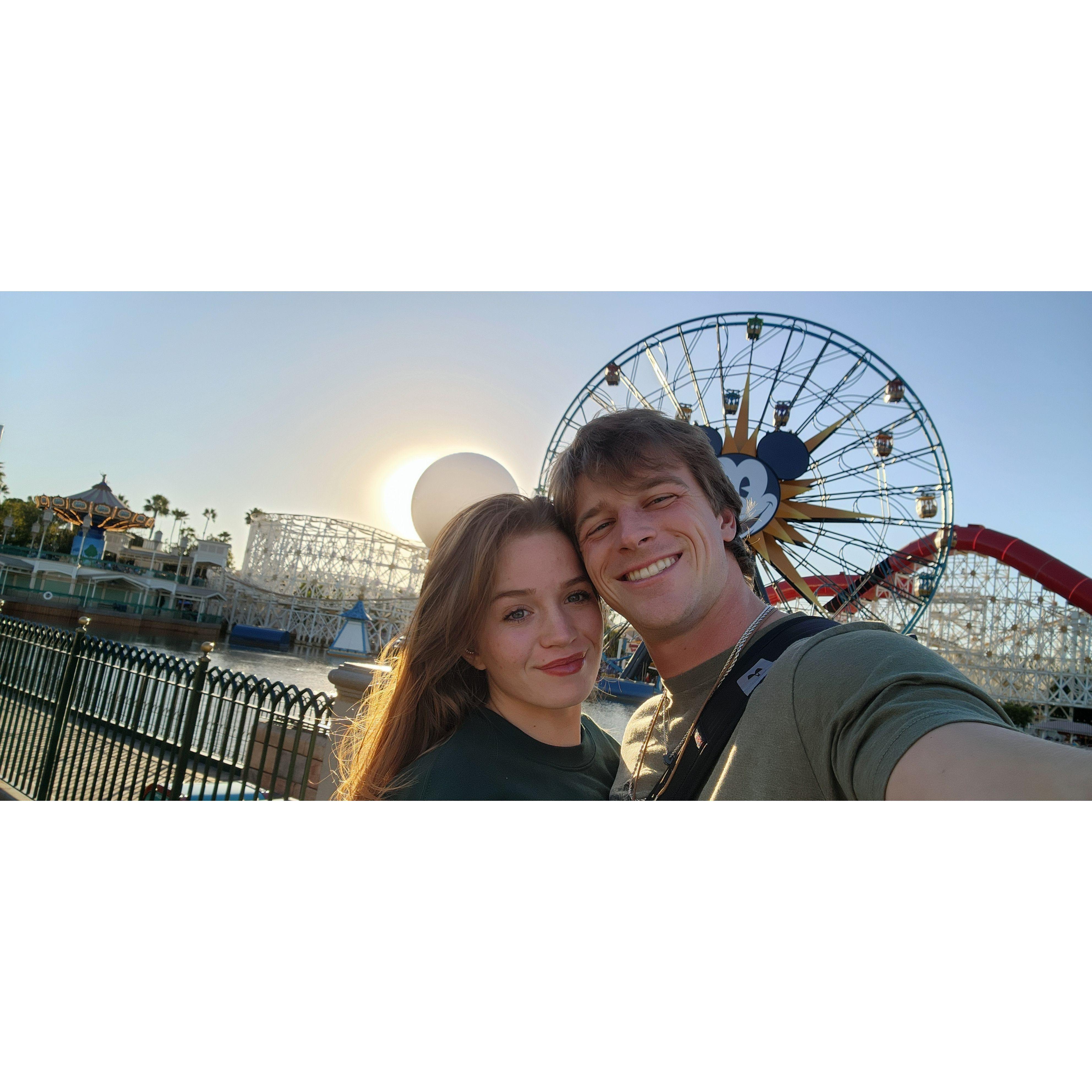 Jordan surprise birthday trip to Disney and LA Nov 2024