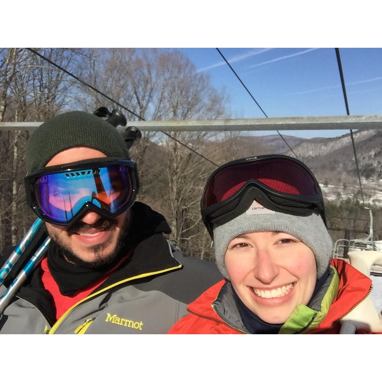 Skiing at Berkshire East