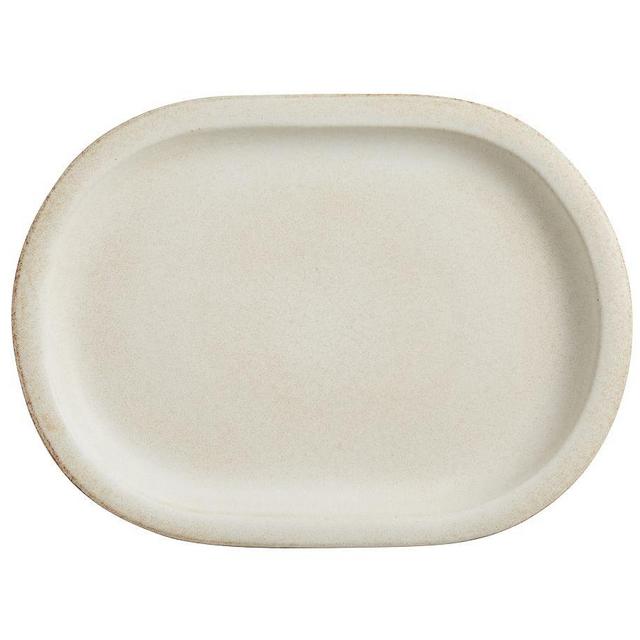 Mendocino Stoneware Serving Platter - Ivory