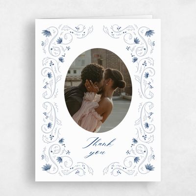 Gray, Grey Wedding Thank You - Sabriel Photo