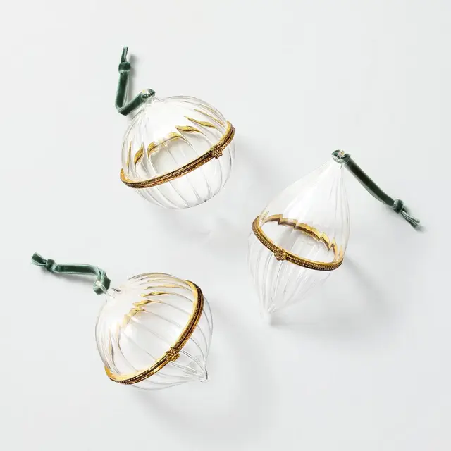 3pc Hinge Ornament Set - Hearth & Hand™ with Magnolia