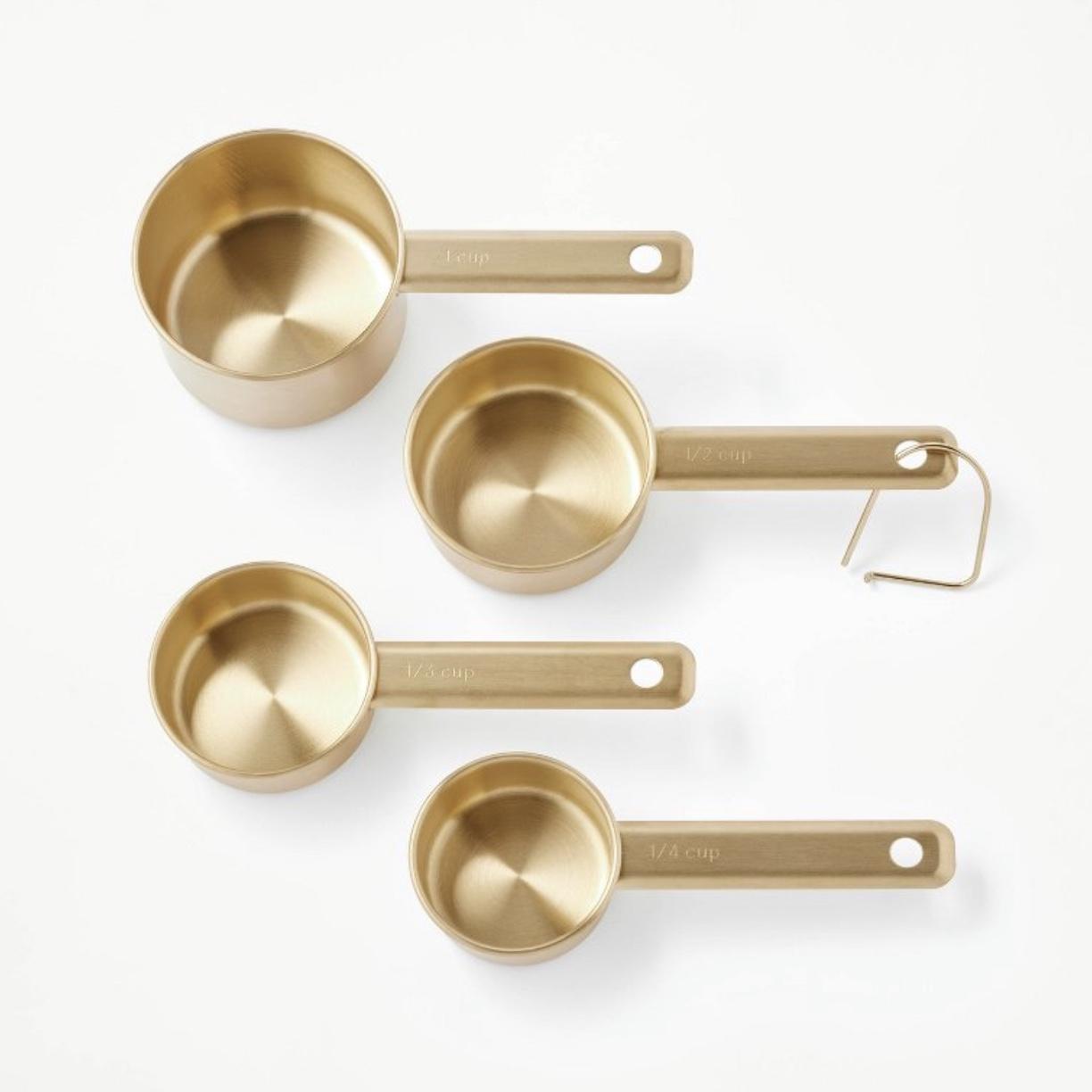 4pc Stainless Steel Measuring Cups - Figmint™