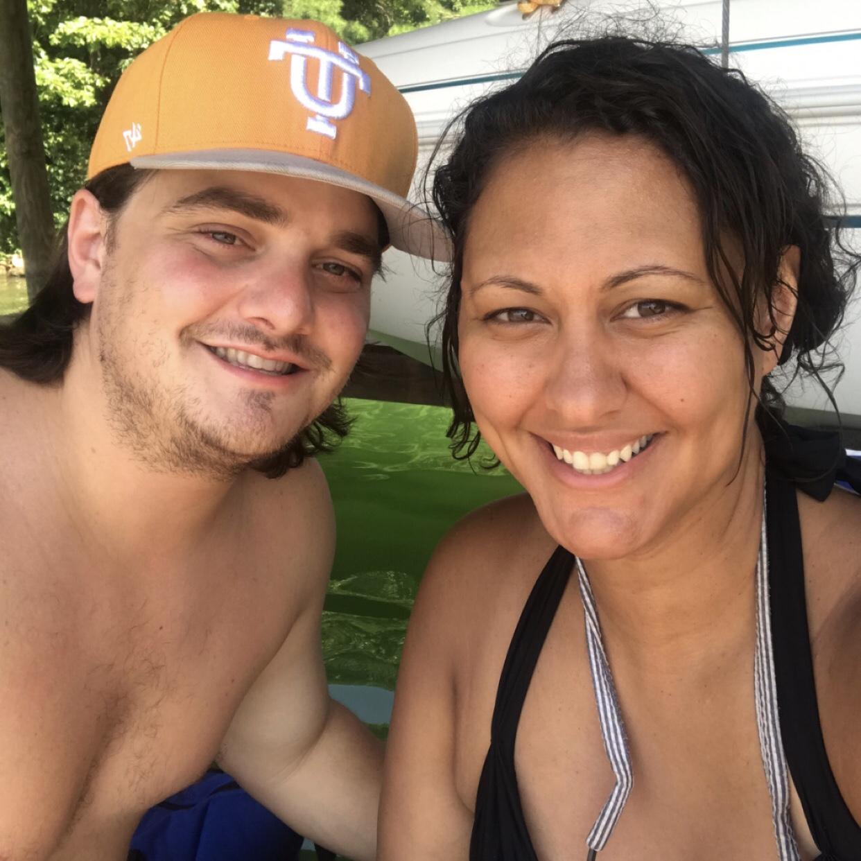 One of our favorite places! Watts Bar lake with Justin's family