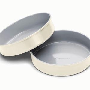 Circle Pan Duo | Ceramic Non-Stick & Non-Toxic | Caraway CREAM