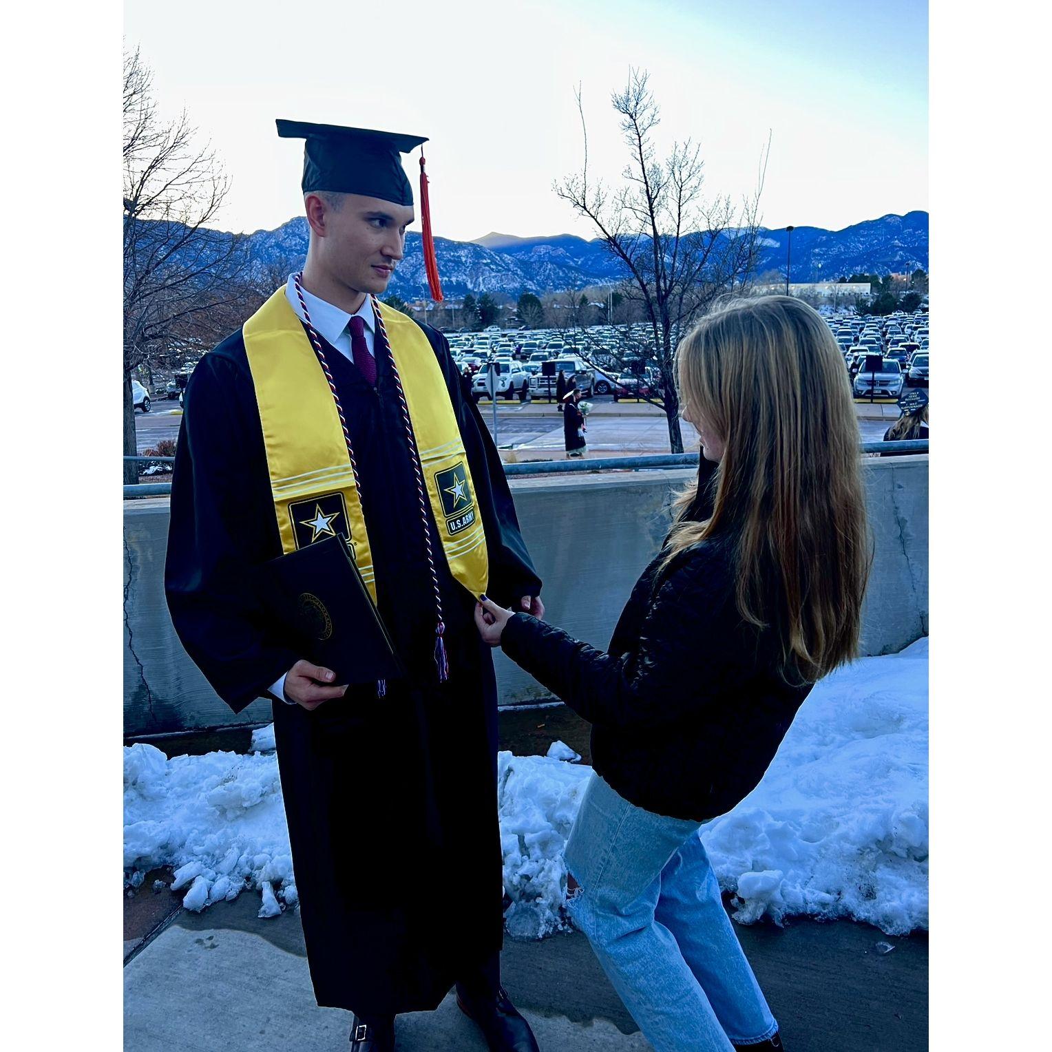 Aidan's graduation day!!