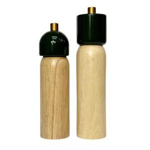 Green & Gold Salt & Pepper Grinder