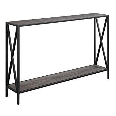 Convenience Concepts Tucson, Console Table, Weathered Gray