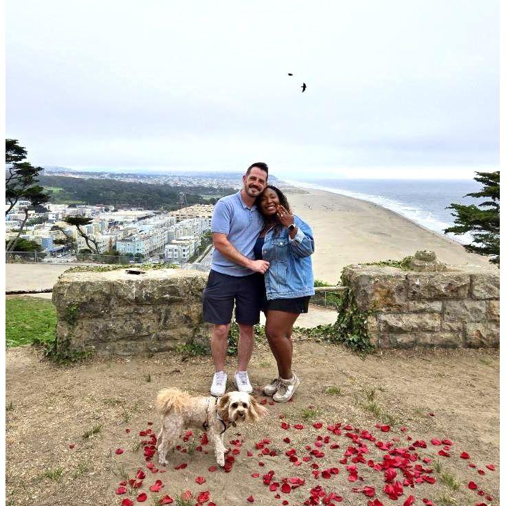 The day she said, YES!