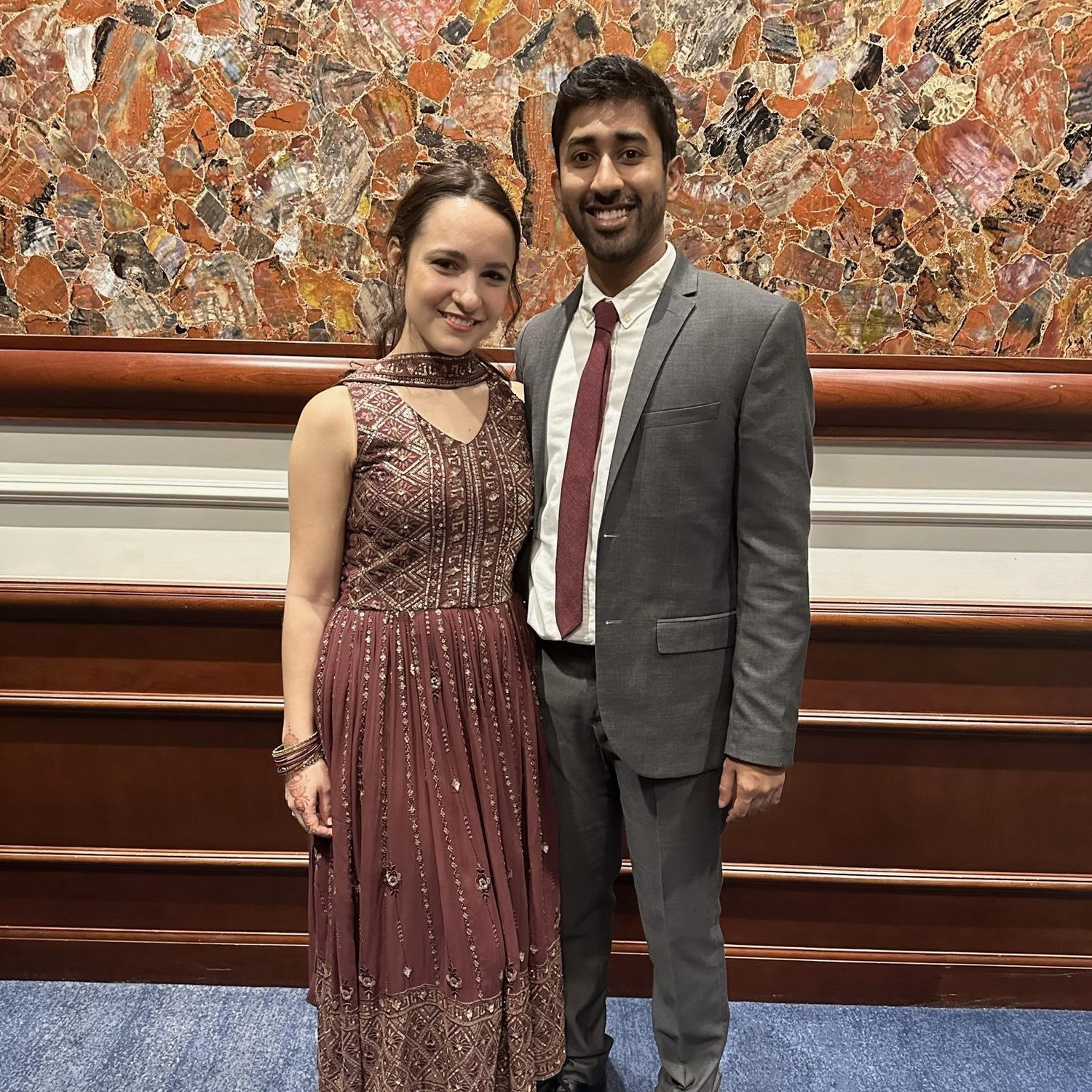 attending a family wedding