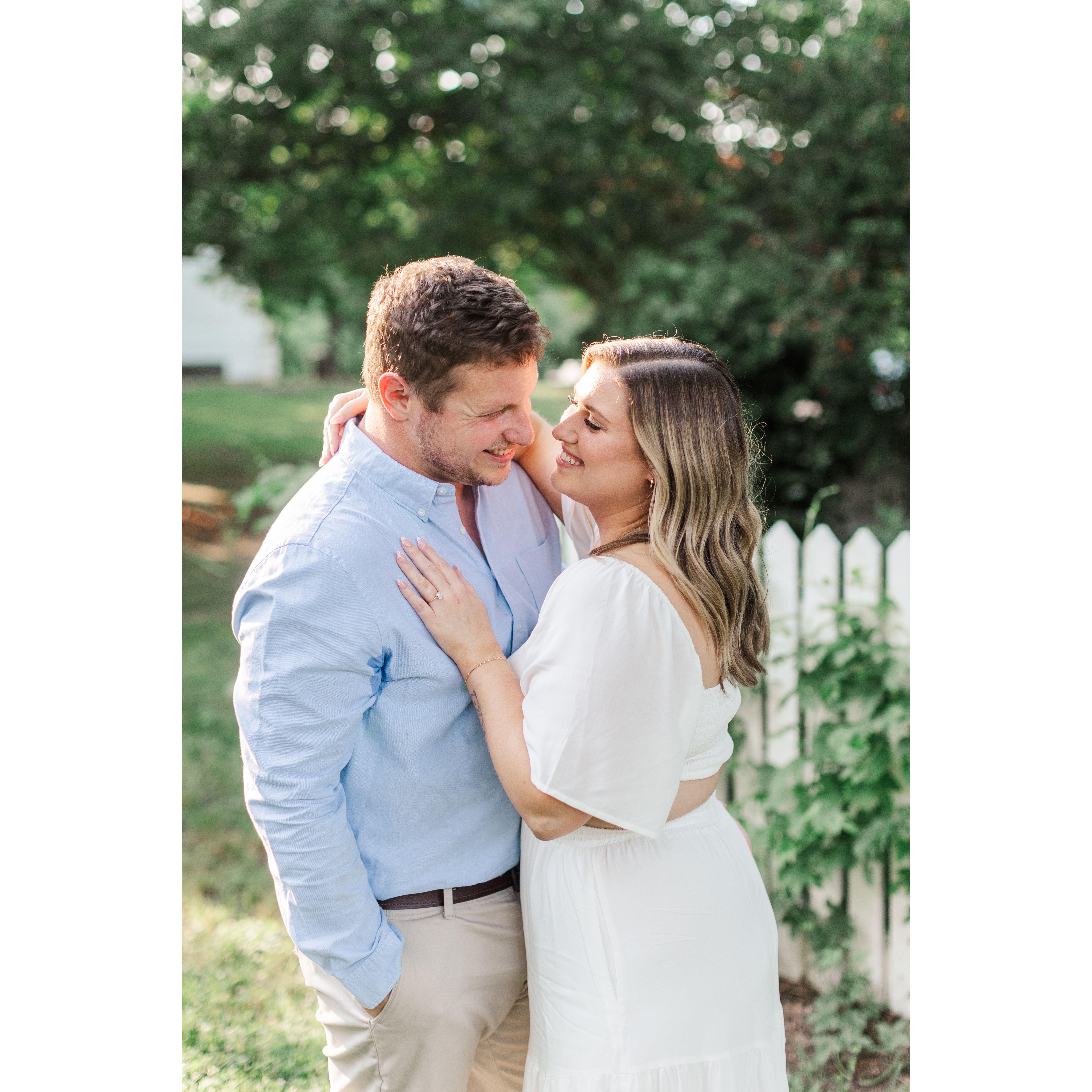Engagement session captured by Amanda Nicole Photography