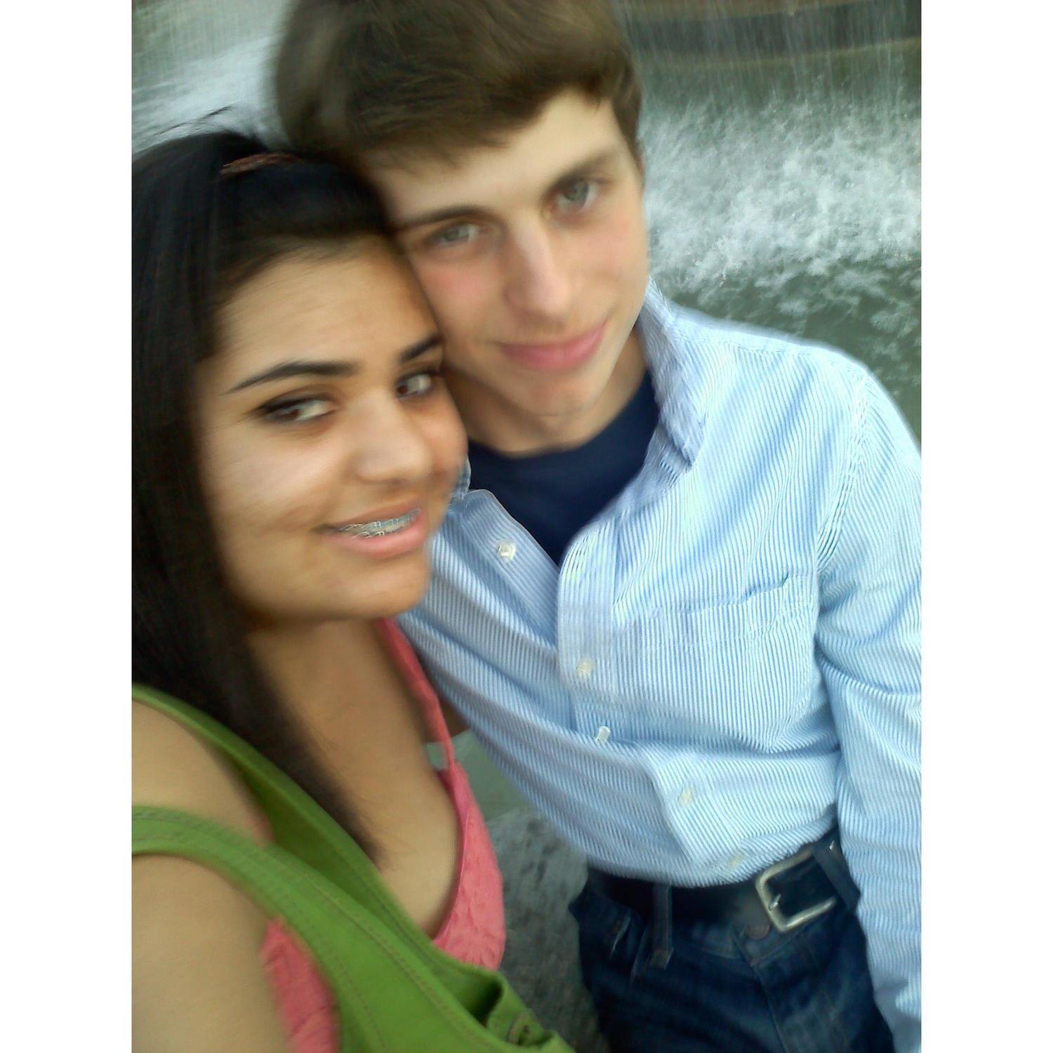 October 12, 2013
Our first date. We went to see "Cloudy with Meatballs 2."