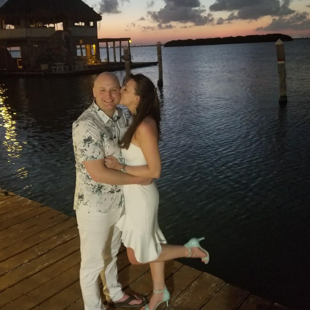 Cancun sunset, enjoyed because of AJs hard work!☀️