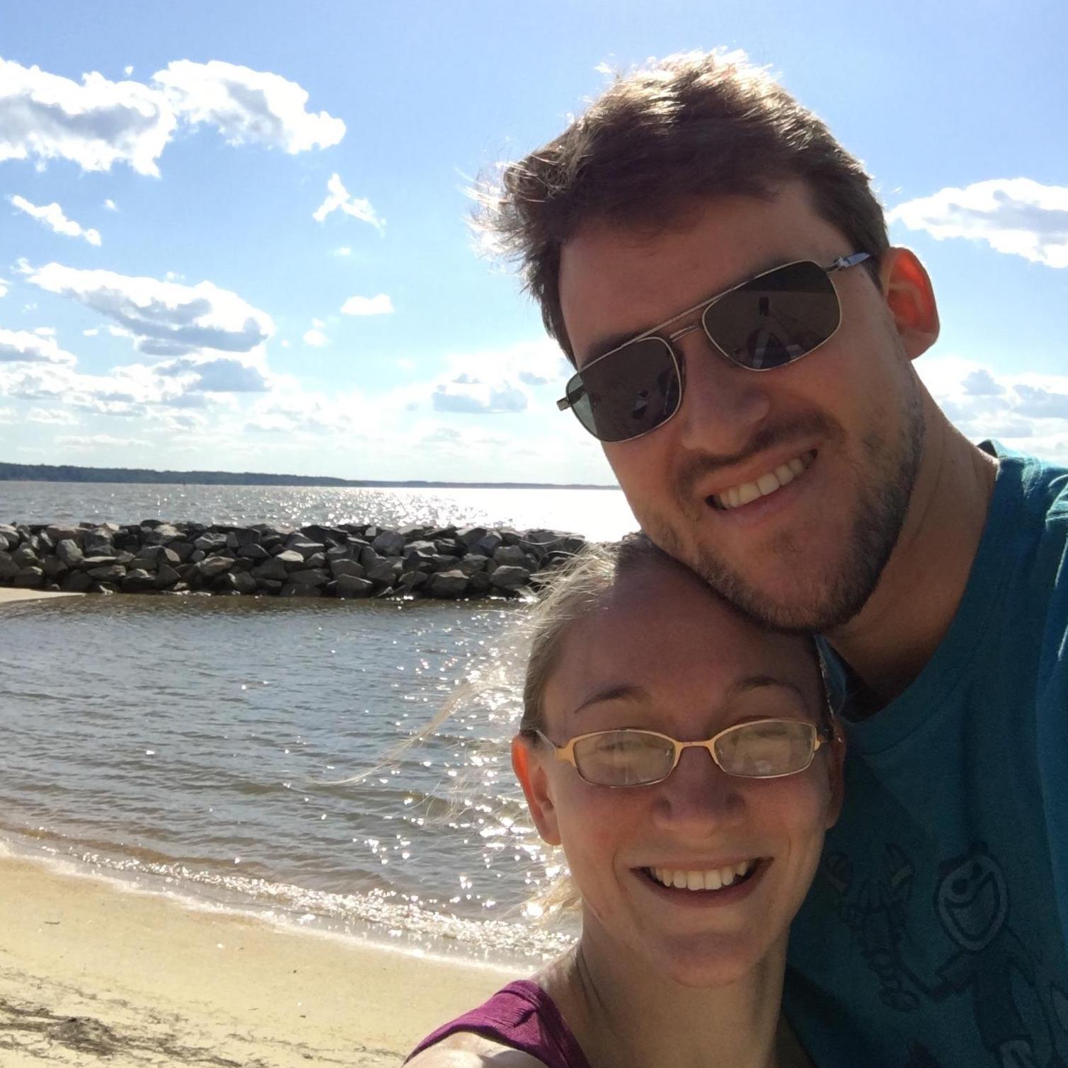 Also, during the Hampton Roads trip we managed to get to the beach!